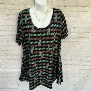 LuLaRoe Disney Collection Frozen Olaf Tunic